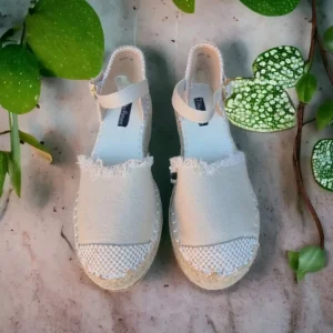 Calzaro Alpargatas | Alpargata Cuña Media Yute 9897 Beige