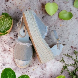 Calzaro Alpargatas | Alpargata Cuña Media Yute 9897 Taupe