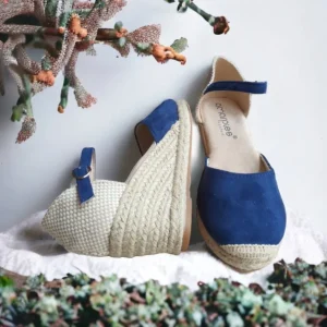 Calzaro Alpargatas | Alpargatas | Alpargata Cuña Yute 23481 Azul