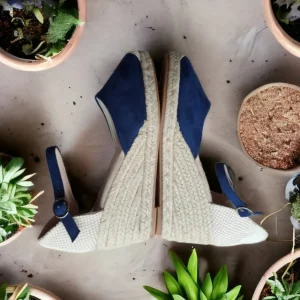 Calzaro Alpargatas | Alpargatas | Alpargata Cuña Yute 23481 Azul
