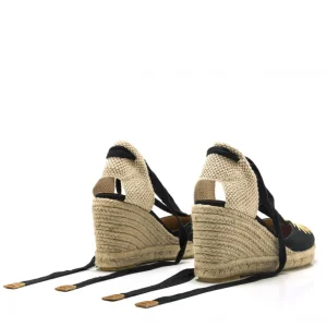 Calzaro Alpargatas | Alpargata Cuña Yute Louisa 52799 Negro