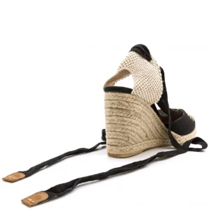Calzaro Alpargatas | Alpargata Cuña Yute Louisa 52799 Negro