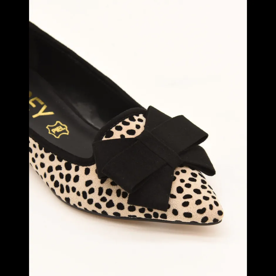 bailarina_estampada_h_ani_0-1.webp Calzaro Zapatos De Tac贸n | Bailarinas | Bailarina Estampada 574H944 Animal Print con Lazo.