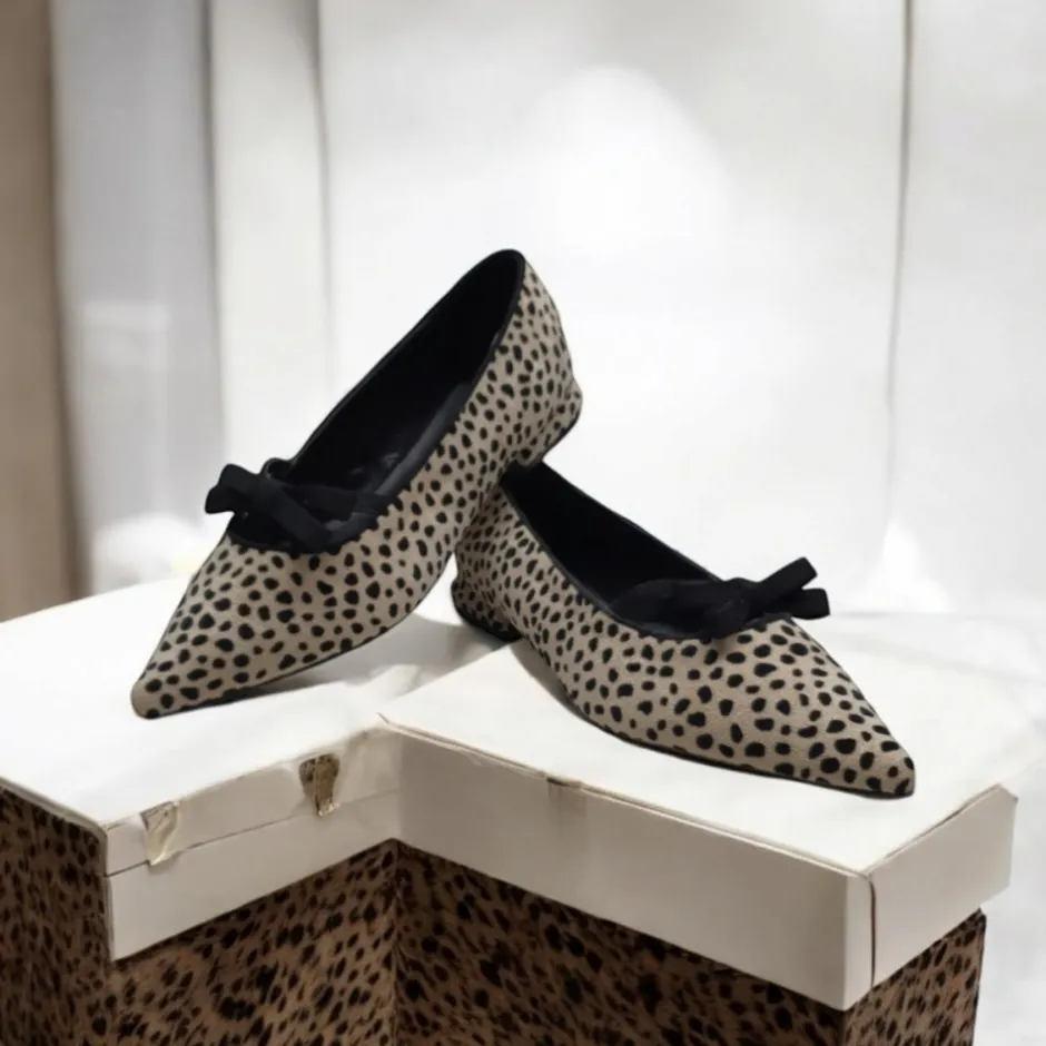 bailarina_estampada_h_ani_5.webp Calzaro Zapatos De Tac贸n | Bailarinas | Bailarina Estampada 574H945 Animal Print con Tirina.