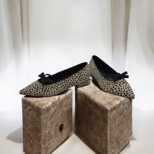 Calzaro Zapatos De Tac贸n | Bailarinas | Bailarina Estampada 574H945 Animal Print con Tirina.