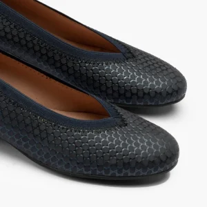 Calzaro Bailarinas | Bailarina Salón Mujer Tacon Bajo 5080 Azul
