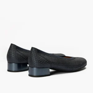 Calzaro Bailarinas | Bailarina Salón Mujer Tacon Bajo 5080 Azul
