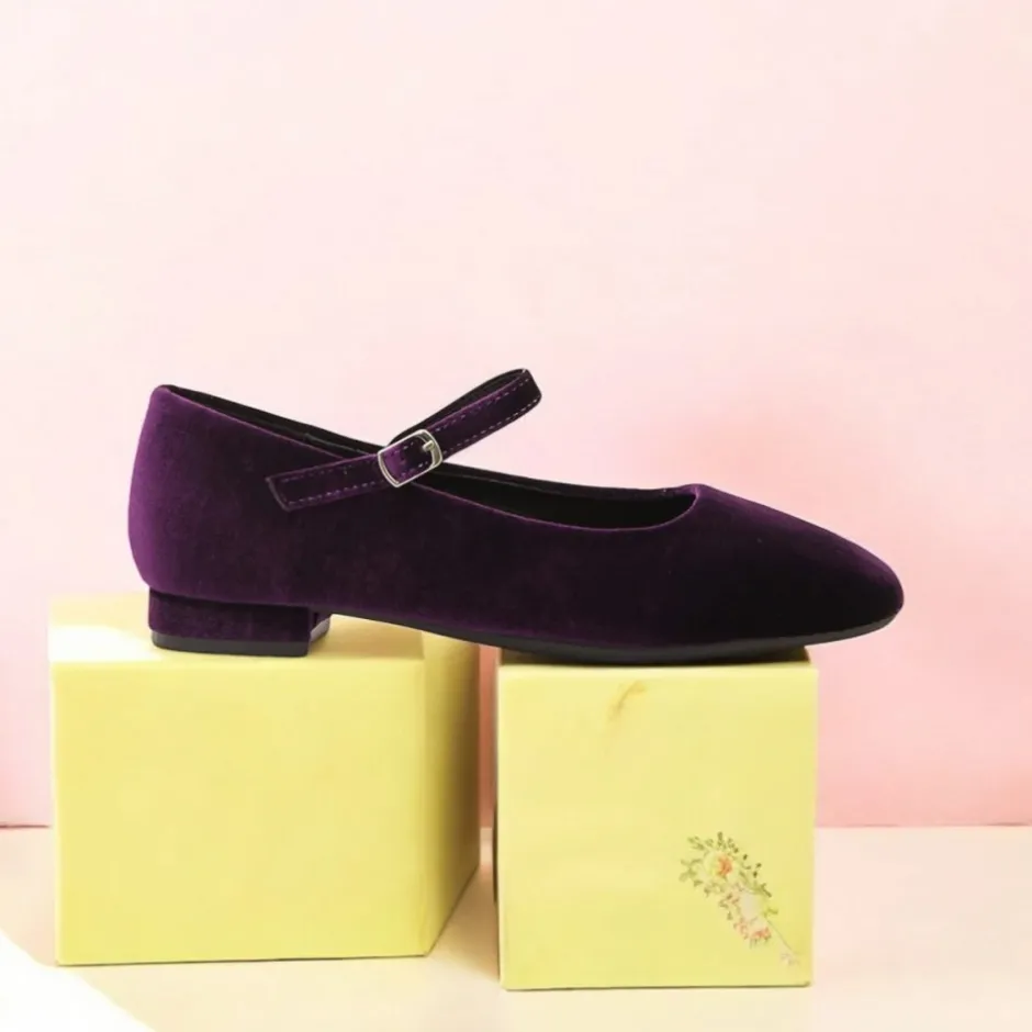 bailarinas_flexibles__en__0.webp Calzaro Zapatos De Tac贸n | Bailarinas | Bailarinas Flexibles 459 en Terciopelo Purpura Morado