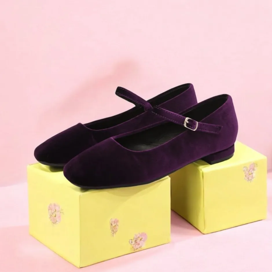 bailarinas_flexibles__en__1.webp Calzaro Zapatos De Tac贸n | Bailarinas | Bailarinas Flexibles 459 en Terciopelo Purpura Morado