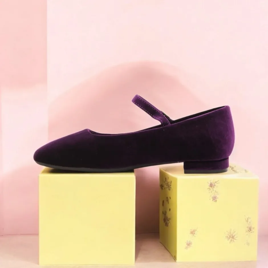 bailarinas_flexibles__en__4.webp Calzaro Zapatos De Tac贸n | Bailarinas | Bailarinas Flexibles 459 en Terciopelo Purpura Morado