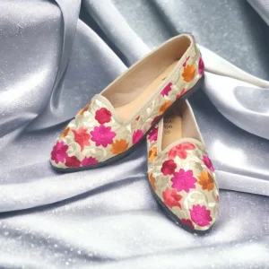 Calzaro Casual | Bailarinas | Bailarinas Venecianas de Mujer Carla Tejido Airoa Estampado Flores.