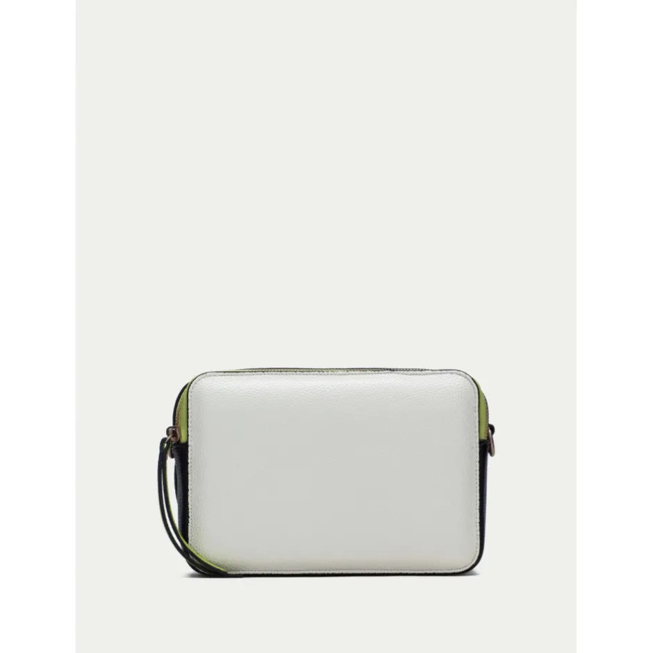 bandolera__crema_negro_ki_4.webp Calzaro Bolsos | Bandolera 243246 Crema Negro Kiwi.