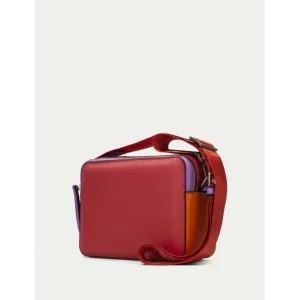 Calzaro Bolsos | Bandolera 243246 Rojo Violet Naranja.