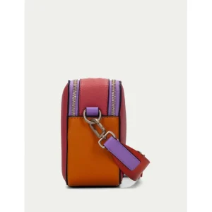 Calzaro Bolsos | Bandolera 243246 Rojo Violet Naranja.
