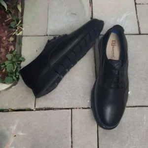 Calzaro Zapatos Con Cordones | Blucher Cordones 4089 Hombre Negro Ancho Especial.