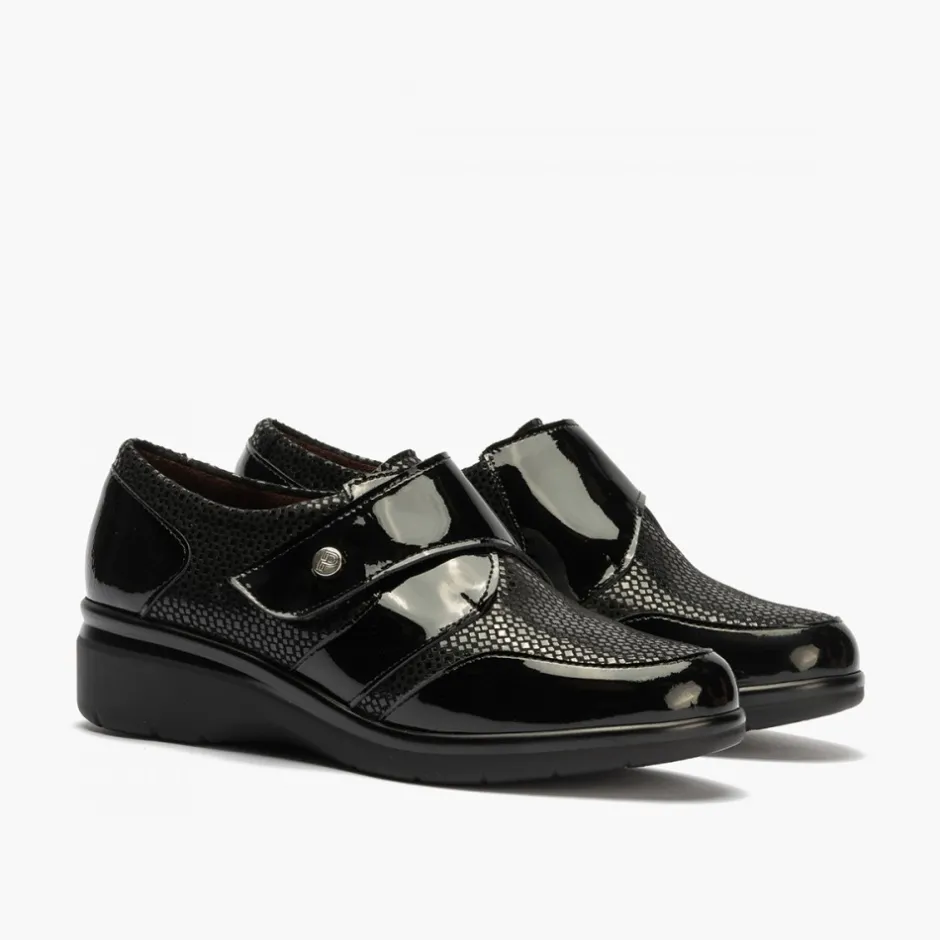 blucher_de_velcro_con_lyc_1.webp Calzaro Confort | Blucher de Velcro con Lycra 5311 color Negro para mujer