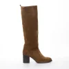 Calzaro Botas Cowboy | Bota Campera Tacón Redondo Dakota 10 Cuero