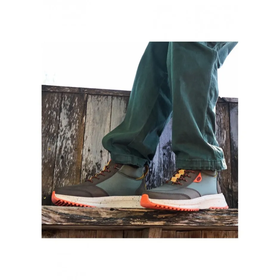 bota_casual__tahoe_nylon__1.webp Calzaro Botas | Bota Casual 42058 Tahoe Nylon Verde Multicolor