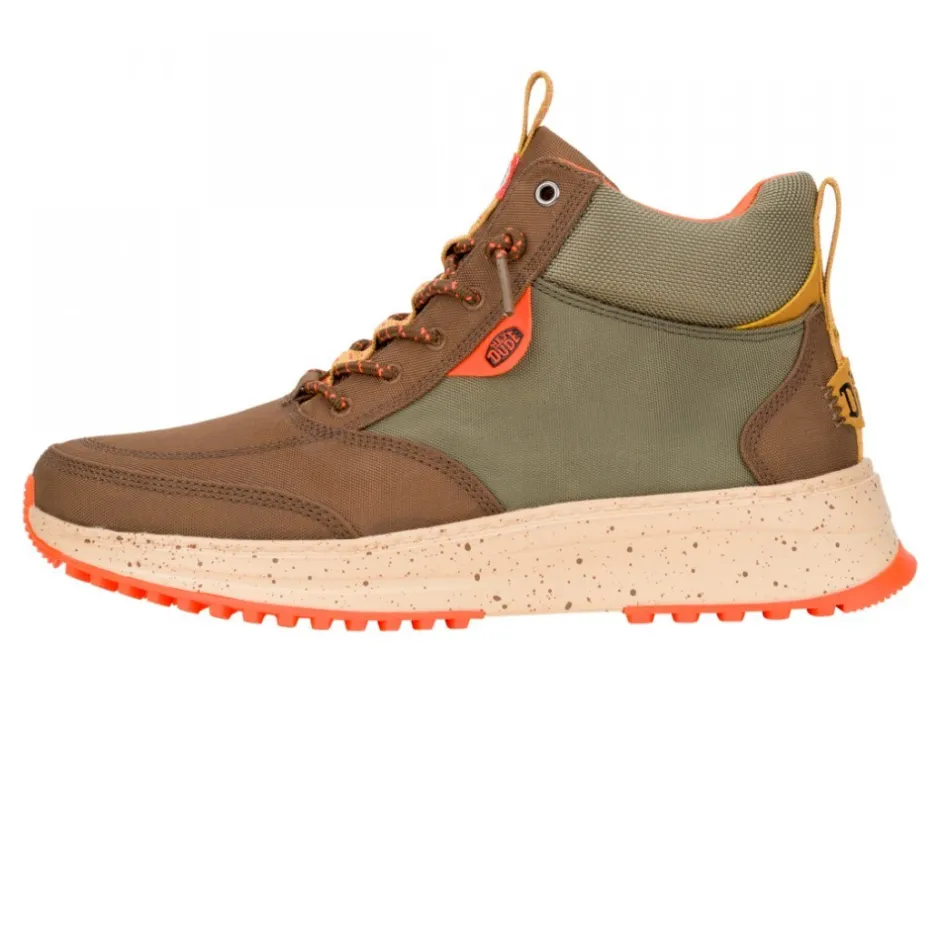 bota_casual__tahoe_nylon__4.webp Calzaro Botas | Bota Casual 42058 Tahoe Nylon Verde Multicolor