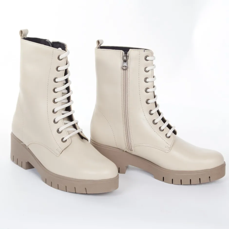 bota_cordon__crema_hielo_0.webp Calzaro Botas Bajas Y Botines | Bota Cordon 36 Crema Hielo