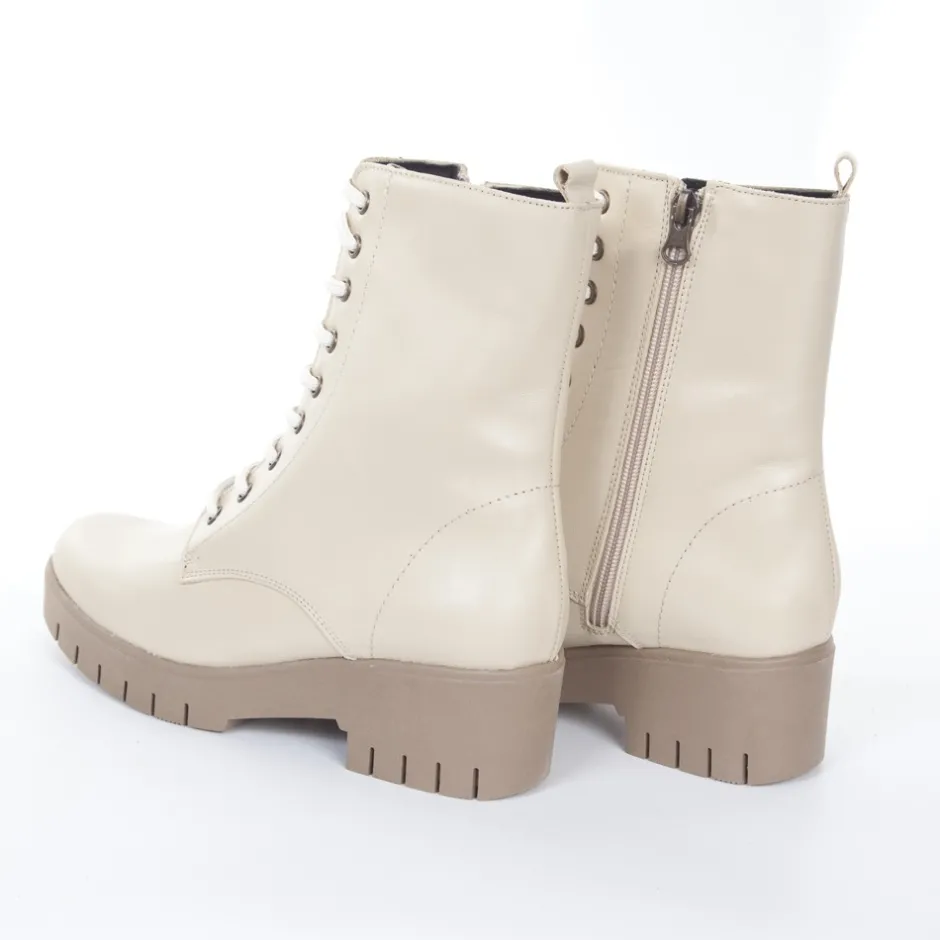 bota_cordon__crema_hielo_6.webp Calzaro Botas Bajas Y Botines | Bota Cordon 36 Crema Hielo
