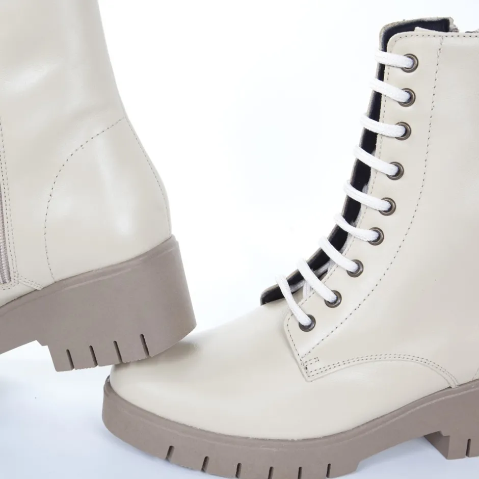 bota_cordon__crema_hielo_7.webp Calzaro Botas Bajas Y Botines | Bota Cordon 36 Crema Hielo