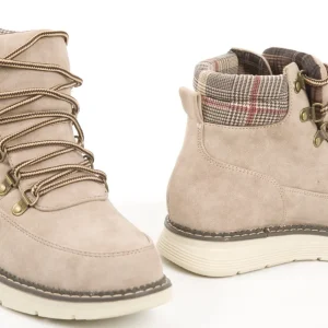 Calzaro Botas Bajas Y Botines | Bota Cordon 2122 Taupe