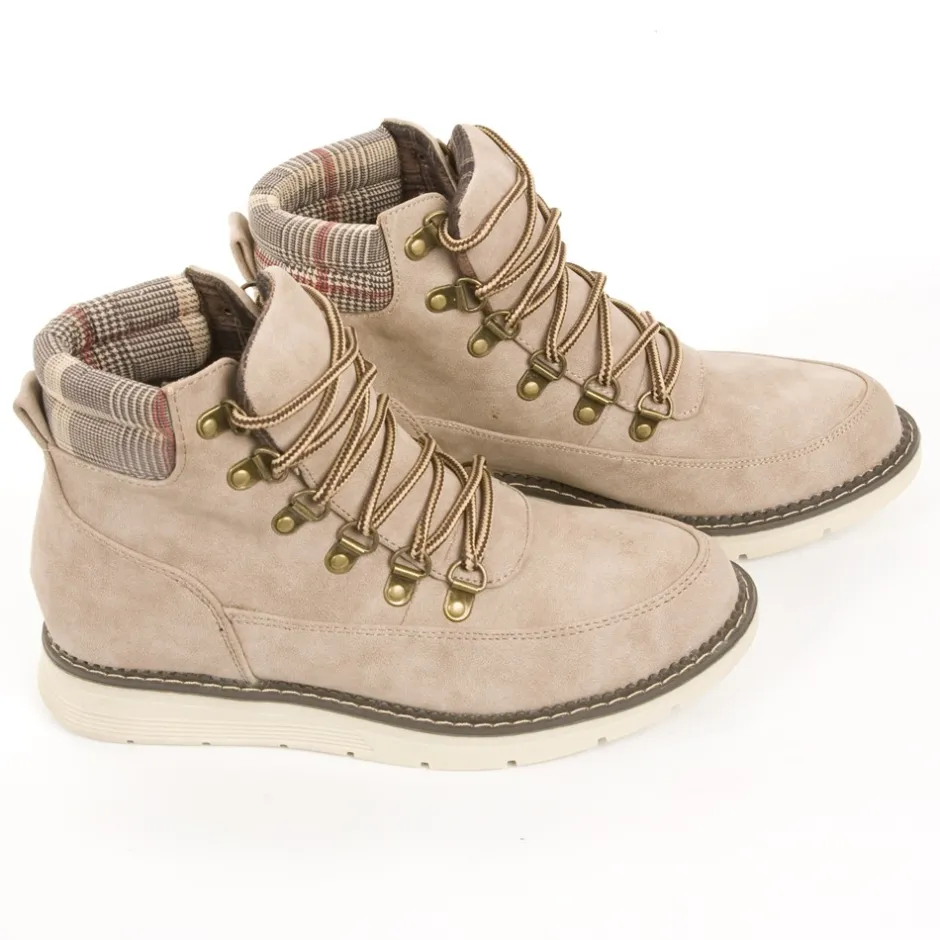 bota_cordon__taupe_5.webp Calzaro Botas Bajas Y Botines | Bota Cordon 2122 Taupe