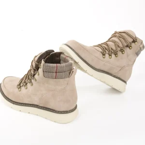 Calzaro Botas Bajas Y Botines | Bota Cordon 2122 Taupe