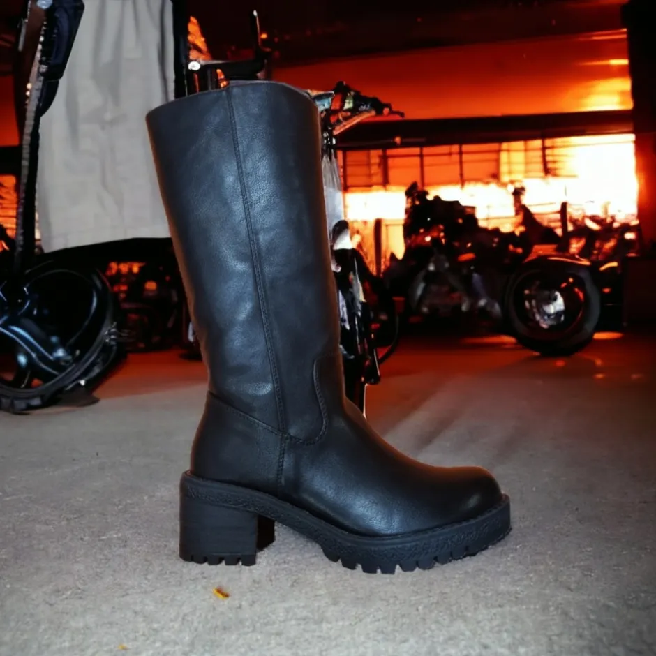 bota_cremallera__negro_1.webp Calzaro Botas Bajas Y Botines | Botas Altas | Bota Cremallera 2211 Negro