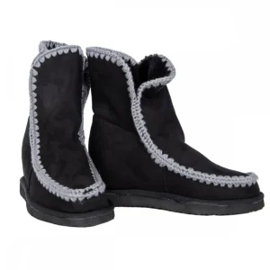 Calzaro Botas Bajas Y Botines | Bota de forro de pelo color negro
