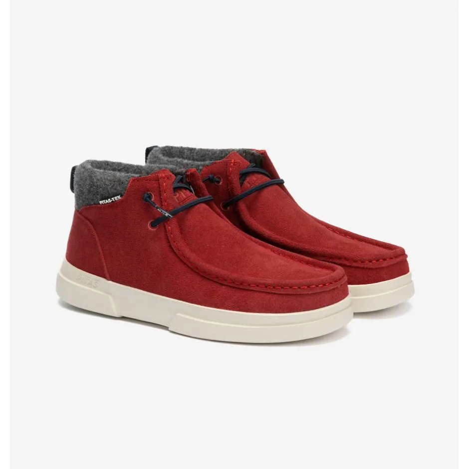 bota_garda_rojo_1.webp Calzaro Casual | Botas Bajas Y Botines | Bota Garda Rojo.