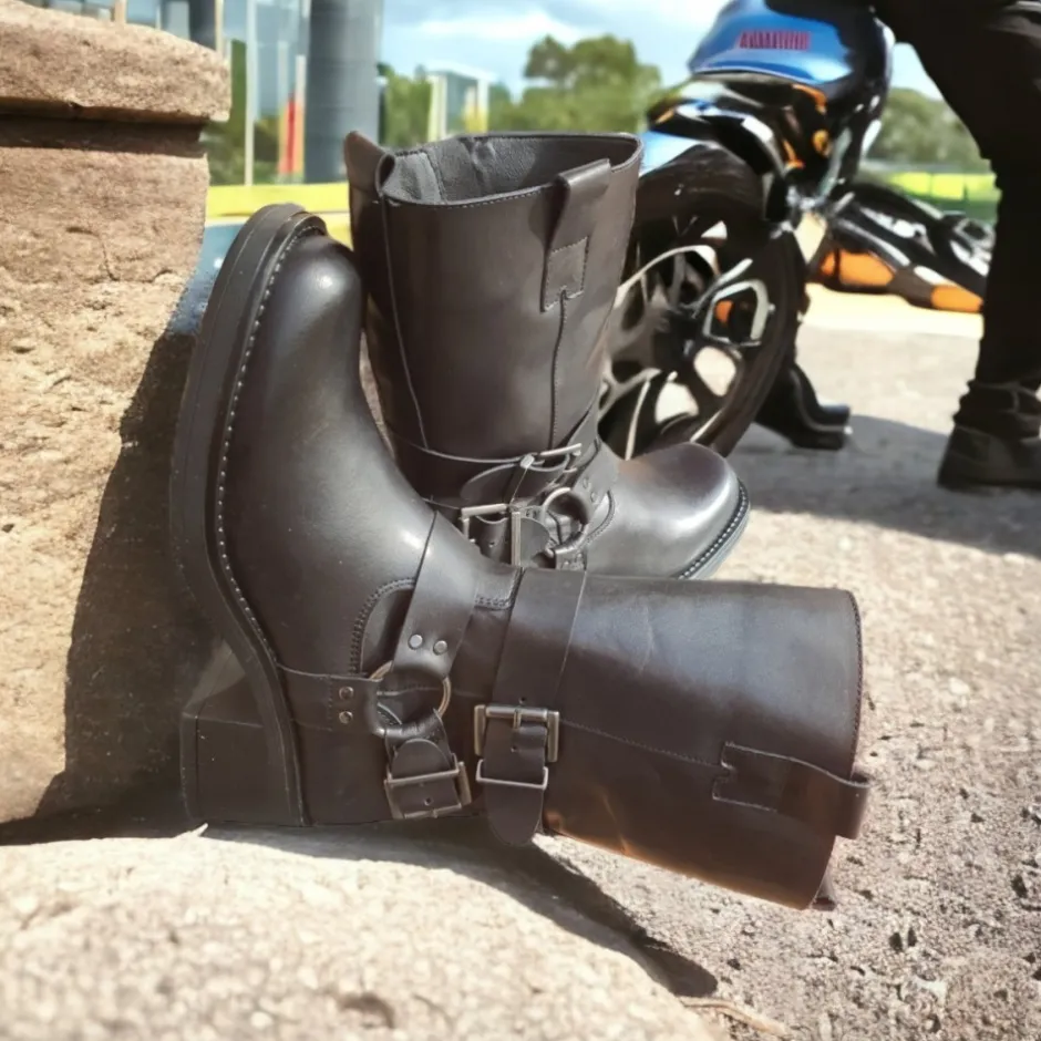 bota_motera_coralina_negr_15.webp Calzaro Botas Y Botines Mujer | Botas Bajas Y Botines | Bota Motera Coralina Negro