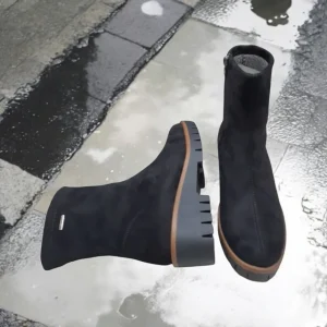 Calzaro Casual | Botas Y Botines Mujer | Bota Mujer Membrana Impermeable 9051 Water Proof Negra