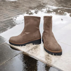 Calzaro Casual | Botas Y Botines Mujer | Bota Mujer Membrana Impermeable 9051 Water Proof Taupe