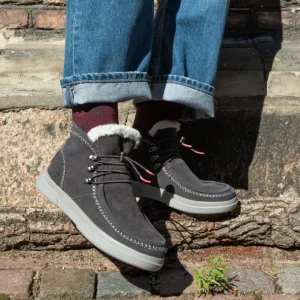 Calzaro Botas De Pelo | Botas Y Botines Mujer | Bota Ontario Gris