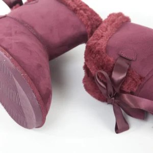 Calzaro Botas De Pelo | Bota pelo 192 Burdeos