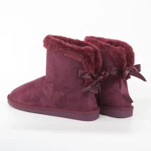 Calzaro Botas De Pelo | Bota pelo 192 Burdeos