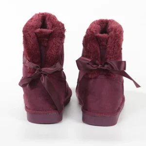 Calzaro Botas De Pelo | Bota pelo 192 Burdeos