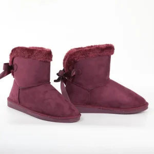 Calzaro Botas De Pelo | Bota pelo 192 Burdeos