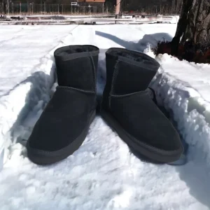 Calzaro Botas De Pelo | Bota Pelo Australiana Rodas Negro