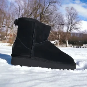 Calzaro Botas De Pelo | Bota Pelo Australiana Rodas Negro