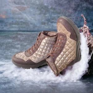 Calzaro Botas Y Botines Mujer | Bota Sneaker Mujer Casual 3326 Bronce