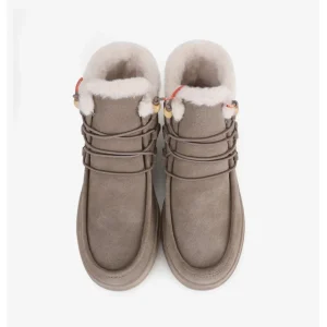 Calzaro Casual | Botas De Pelo | Bota Vanda Taupe