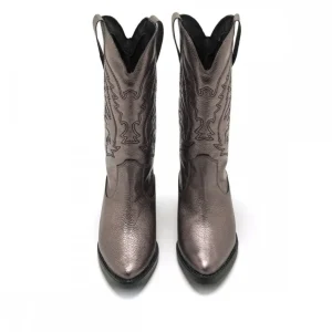 Calzaro Botas Cowboy | Botas Cowboy | Botas Camperas de Tacón 58964 Teo Plomo
