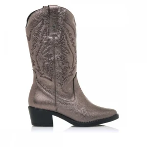 Calzaro Botas Cowboy | Botas Cowboy | Botas Camperas de Tacón 58964 Teo Plomo