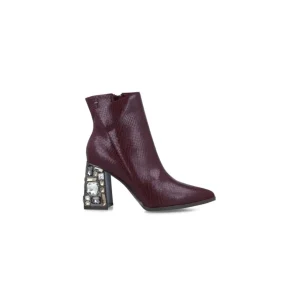 Calzaro Botas Bajas Y Botines | Botin 22717 Physalis Burdeos