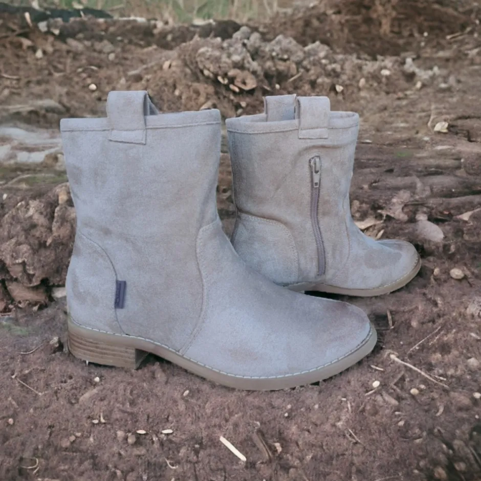 botin_campero_redondo__be_0.webp Calzaro Botas Cowboy | Botin Campero Redondo 2315 Beige