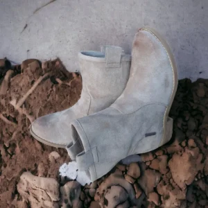 Calzaro Botas Cowboy | Botin Campero Redondo 2315 Beige