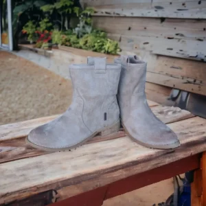 Calzaro Botas Cowboy | Botin Campero Redondo 2315 Beige